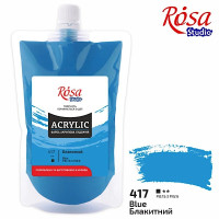 Фарба акрилова Блакитна 323200417 (код 417) 200 мл
