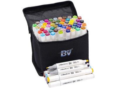 Набір скетч-маркерів BV820-60, 60 кольорів у сумці