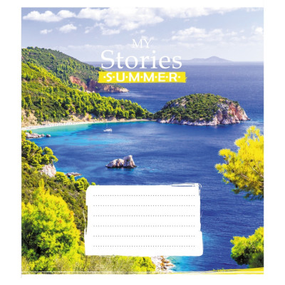 Зошит загальний "Літня історія" 048-600162L-2 в лінію 48 аркушів