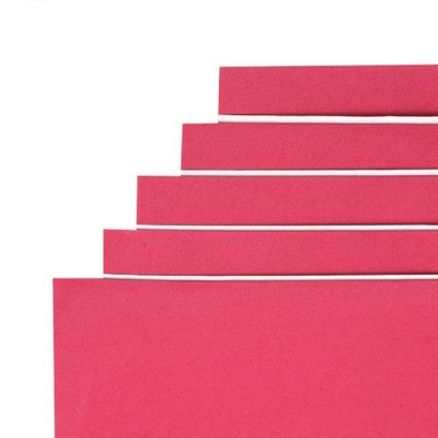 Фоаміран для творчості А4 15KA4-7009 темно-червоний 15 мм 10 аркушів