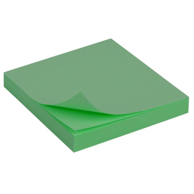 Папір для нотаток самоклеючий DSCN0620(Green) 100 шт 76х76 мм