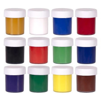 Дитячі гуашеві фарби "Творчість" 400205 12 кольорів