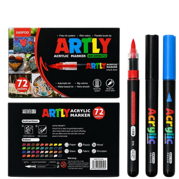Дитячий набір акрилових маркерів "ARTLY" BX-9999-72 72 штуки