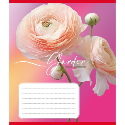 Зошит учнівський "Естетика" 024-550443K-4 в клітинку 24 аркуші