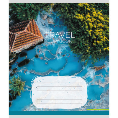 Зошит учнівський "Острови" 036-570175K-3 в клітинку 36 аркушів