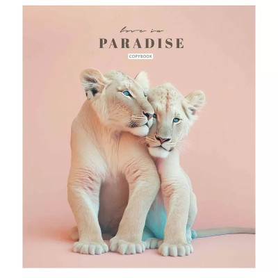 Зошит загальний "Love in paradise" 036-3256L-5 у лінію, 36 аркушів