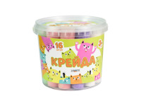 Крейда для малювання на асфальті 50139ST 16 штук різнокольорова