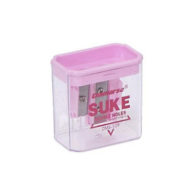 Точило подвійне DAIMARSE DMS-109(Pink) рожевий 48х5х3 см