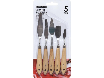 Набір художніх мастихінів 112029 5 шт