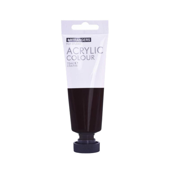 Акрилова фарба Art Rangers FEA908 чорний матовий 75 мл у тубі