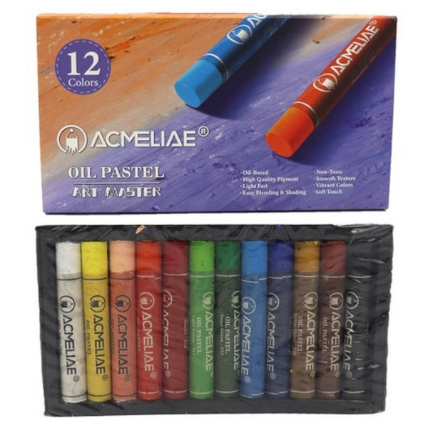 Масляна пастель олівців Acmeliae OPC-12 12 кольорів