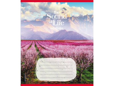 Зошит учнівський "Музика життя" 036-580266L-3 в лінію 36 аркушів Зошит учнівський "Музика життя" 036-580266L-3 в лінію 36 аркушів