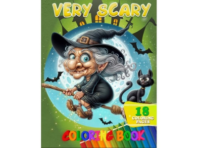 Розмальовка для дітей Very Scary А05122404 формат А4