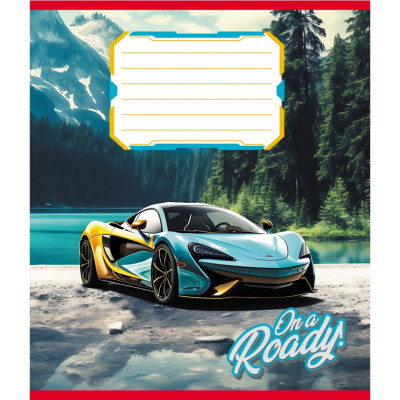 Зошит учнівський "В дорогу" 012-520163L-2 в лінію 12 аркушів