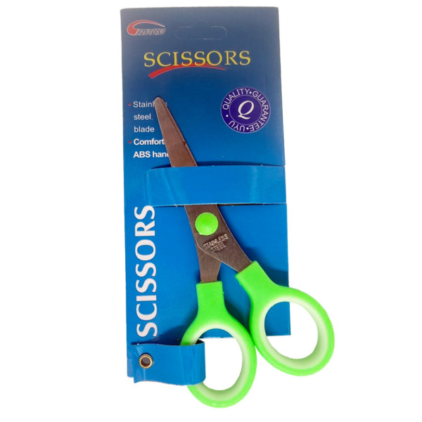 Канцелярські ножиці №5 Scissors "C" 89466(Green) 13 см Канцелярські ножиці №5 Scissors "C" 89466(Green) 13 см
