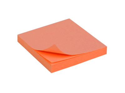 Папір для нотаток самоклеючий DSCN0620(Orange) 100 шт 76х76 мм