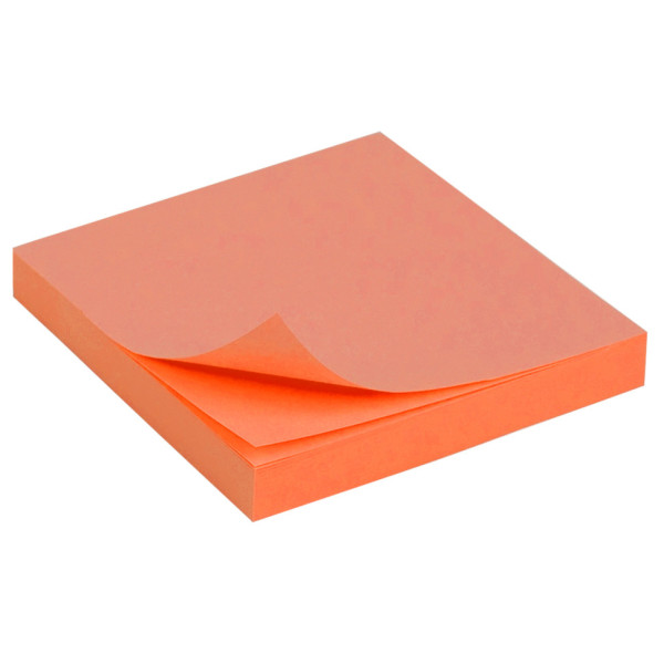 Папір для нотаток самоклеючий DSCN0620(Orange) 100 шт 76х76 мм