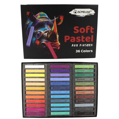 Набір мякої пастелі "Acmeliae" SPC-36 в наборі 36 штук