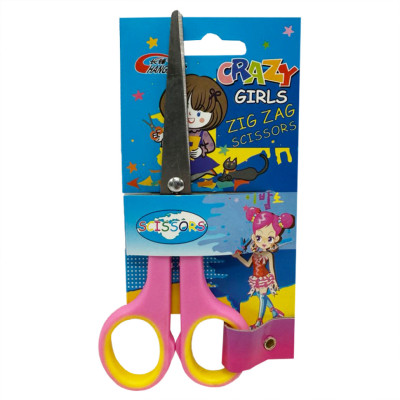 Дитячі ножиці канцелярські "№6 Scissors C" 50434(Pink)