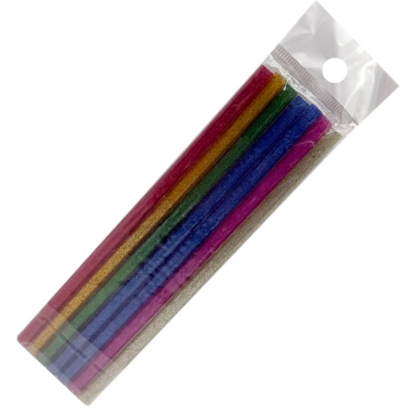 Сухий клей "Glitter" 0251-MIX в наборі 7 штук 18х07 см