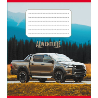 Зошит учнівський "Пікап" 024-560060L-3 в лінію 24 аркуші