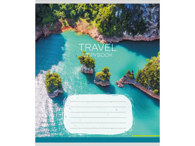 Зошит учнівський "Острови" 036-570175K-4 в клітинку 36 аркушів