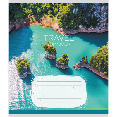 Зошит учнівський "Острови" 036-570175K-4 в клітинку 36 аркушів