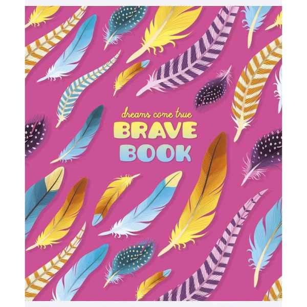 Зошит учнівський "Brave book" 024-3022L-5 у лінію 24 аркушів Зошит учнівський "Brave book" 024-3022L-5 у лінію 24 аркушів