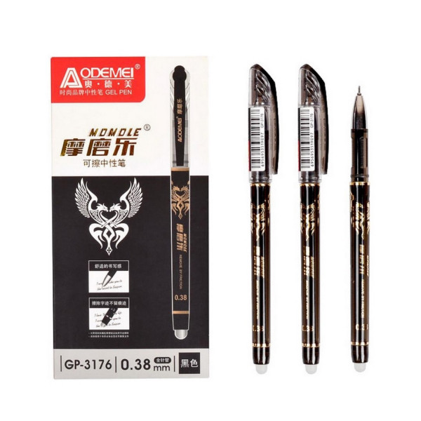 Ручка "пише-стирає" чорна COLOR-IT 3176(Black) упаковка 12 шт Ручка "пише-стирає" чорна COLOR-IT 3176(Black) упаковка 12 шт
