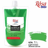 Фарба акрилова Зелена світла 323200414 (код 414) 200 мл