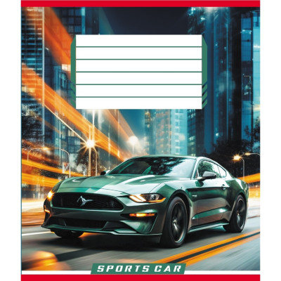 Зошит учнівський "На швидкості світла" 036-570250K-4 в клітинку 36 аркушів