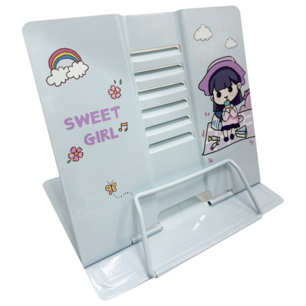 Підставка для книг "Sweet girl" LTS-8220-1 металева Підставка для книг "Sweet girl" LTS-8220-1 металева