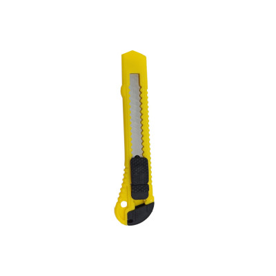 Ніж канцелярський №87 15 х 3 см лезо 18 мм Yellow
