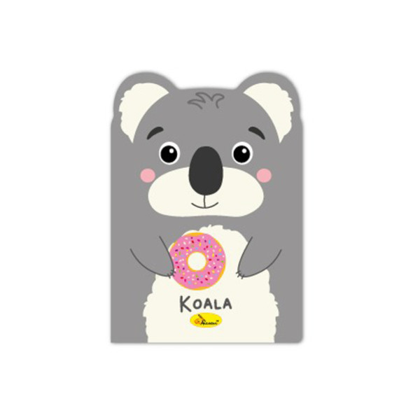 Дитячий блокнот з вушками "Koala" Апельсин АП-1803-06 24 сторінки