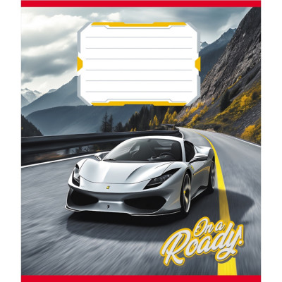 Зошит учнівський "В дорогу" 012-520163L-1 в лінію 12 аркушів