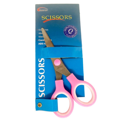 Канцелярські ножиці №5 Scissors "C" 89466(Pink) 13 см