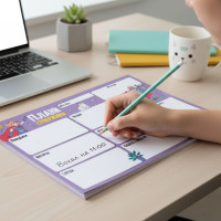 Планер тижневий VT9212-03 20х143 см 54 аркуші українська