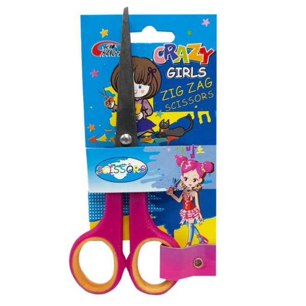 Дитячі ножиці канцелярські "№6 Scissors C" 50434(Violet)