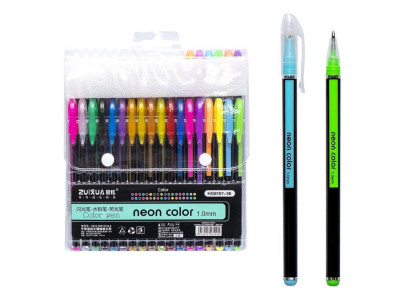 Набір гелевих ручок "Neon color" HG6107-36 36 кольорів