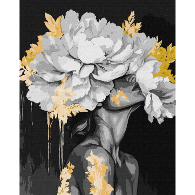 Картина за номерами "Пробудження краси" Ідейка KHO8511 40х50 см з фарбами металік