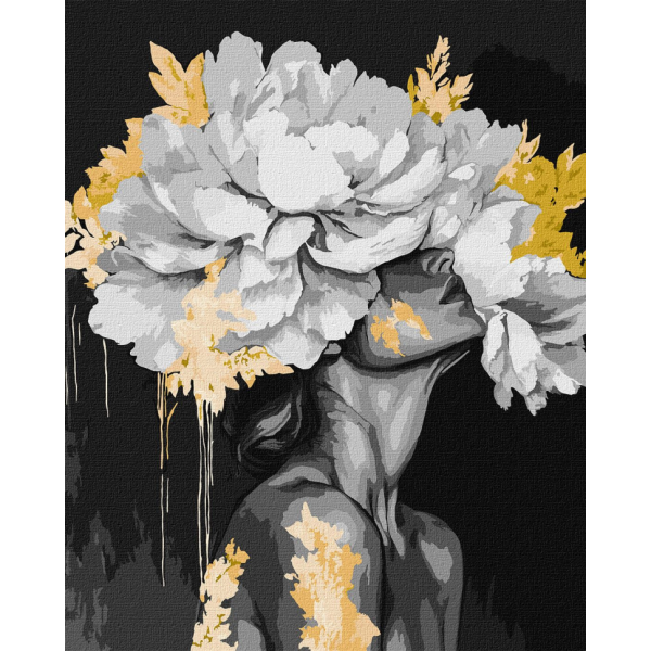 Картина за номерами "Пробудження краси" Ідейка KHO8511 40х50 см з фарбами металік