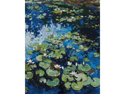 Картина за номерами "Гарлачі ©Клод Моне" Ідейка KHO2858 40х50 см