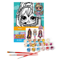 Картина за номерами "L.O.L. Surprise! O.M.G. Fly Gurl" KHO6275 30х40 см