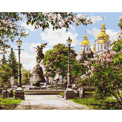 Картина за номерами "Володимирська гірка" ©Сергій Брандт Ідейка KHO3635 40х50 см