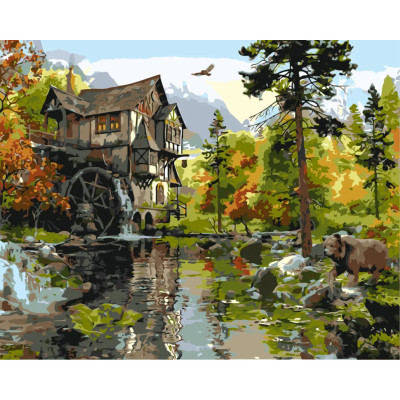 Картина за номерами "Лісова казка" LW30340 40х50 см