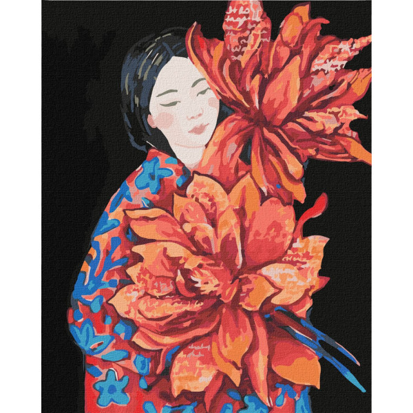 Картина за номерами "Розквіт думки" Ідейка KHO4925 40х50см Картина за номерами "Розквіт думки" Ідейка KHO4925 40х50см