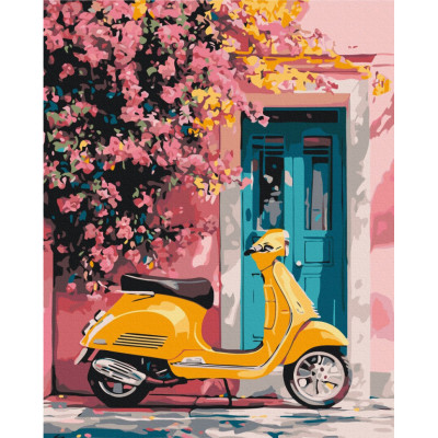 Картина за номерами "Прогулянка в стилі ретро" BS54315 40х50 см