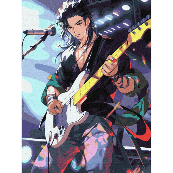 Картина за номерами "Талановитий музикант" KHO8381 30x40 см Картина за номерами "Талановитий музикант" KHO8381 30x40 см