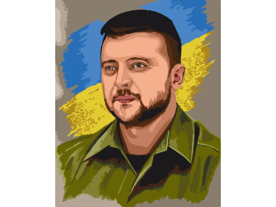 Картина за номерами "Людина року" Bambi 10403-NN 40х50 см