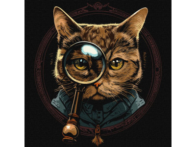 Картина за номерами  "Світ у деталях" ©pravda.dmtr Ідейка KHO4482 40х40 см